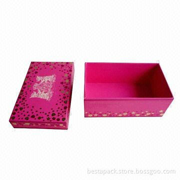 Cosmetic Gift Box, Foil Stamping